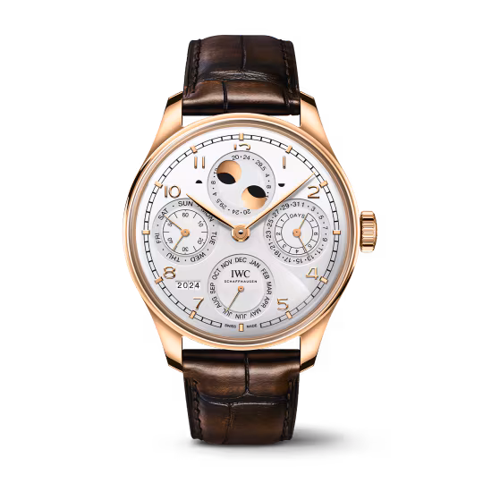 IWC Portugieser Perpetual Calendar 44-Brown Alligator