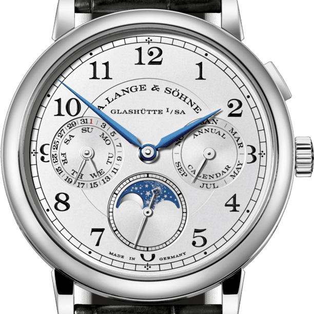 A. Lange & Söhne 18K White Gold 1815 Annual Calendar Watch at Meridian Jewelers