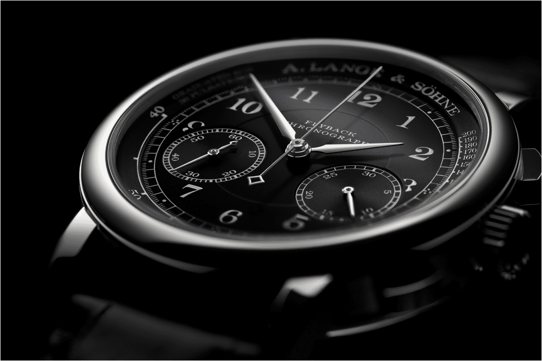 A. Lange & Söhne 18K White Gold 1815 Chronograph Watch at Meridian Jewelers