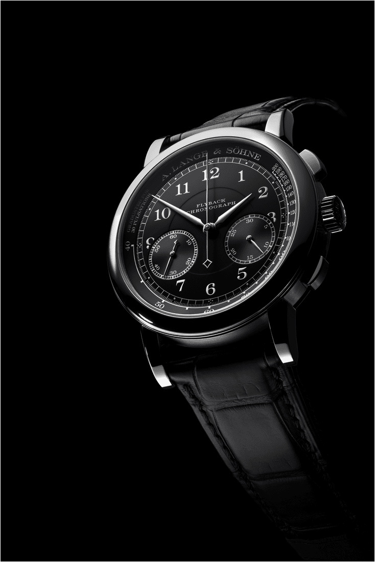 A. Lange & Söhne 18K White Gold 1815 Chronograph Watch at Meridian Jewelers