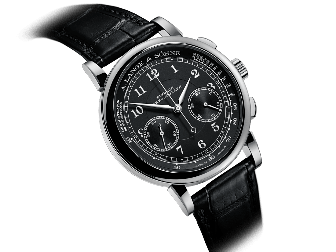 A. Lange & Söhne 18K White Gold 1815 Chronograph Watch at Meridian Jewelers