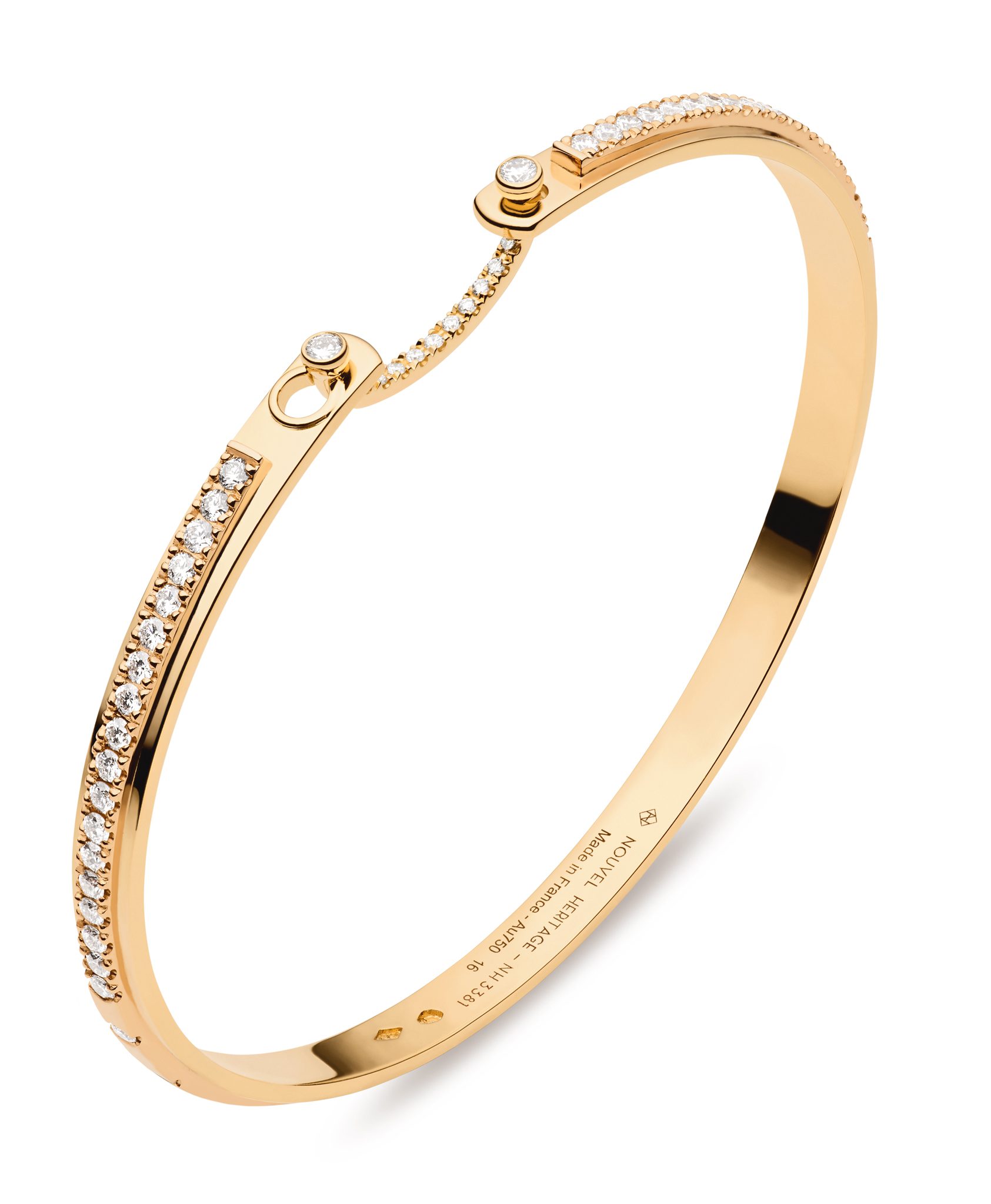 Nouvel Heritage Tuxedo Mood Bangle - Meridian Jewelers