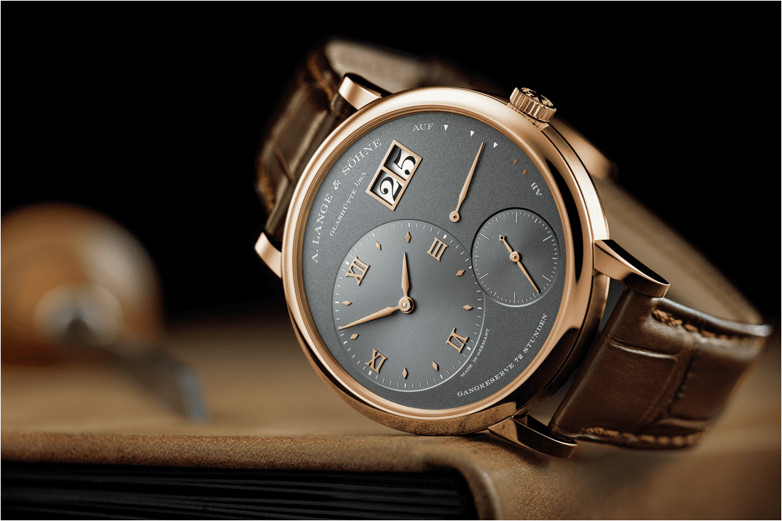A. Lange & Söhne 18K Pink Gold Grand Lange 1 at Meridian Jewelers